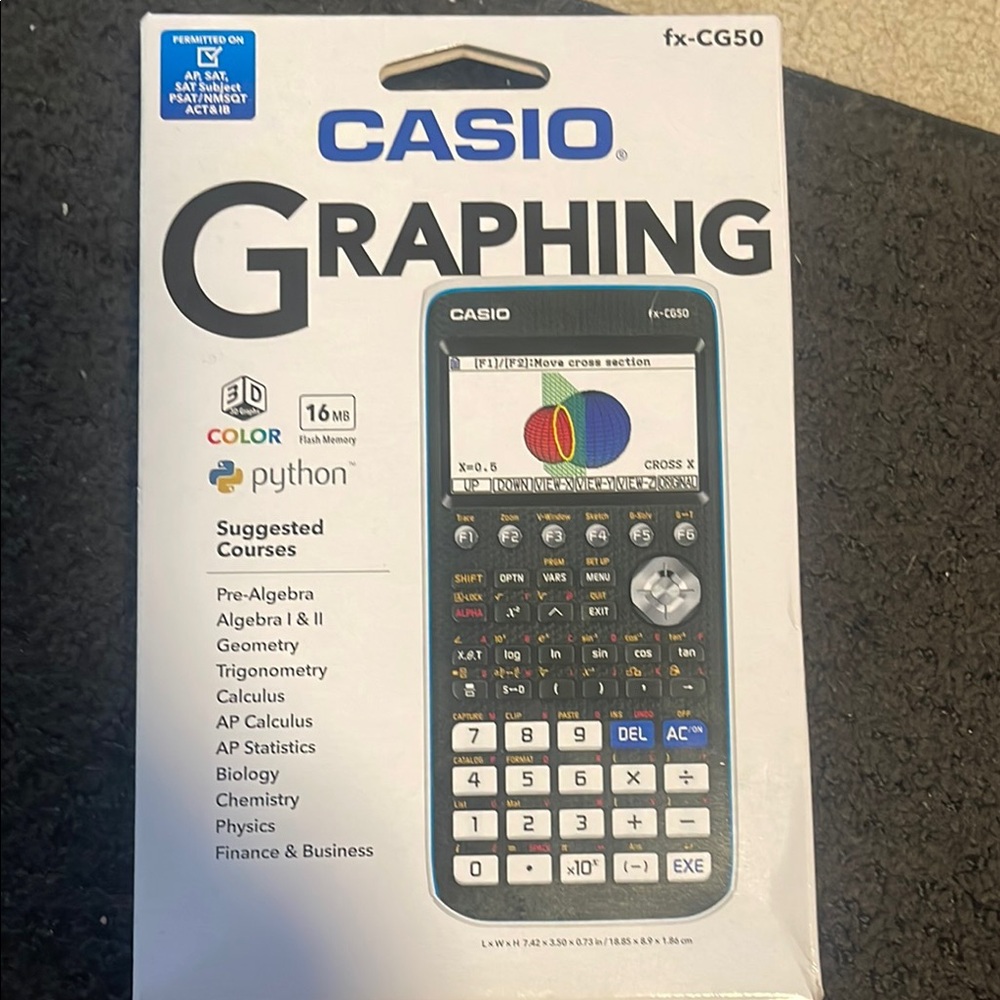Casio FX-CG50 Graphing Calculator NWT